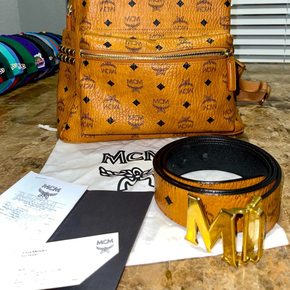 MCM belt -SOLD ❤️